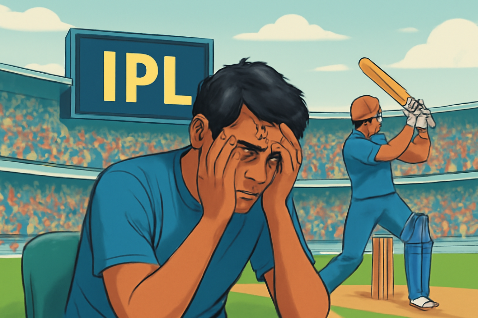 Как распознать и эффективно справиться со стрессом во время матчей IPL